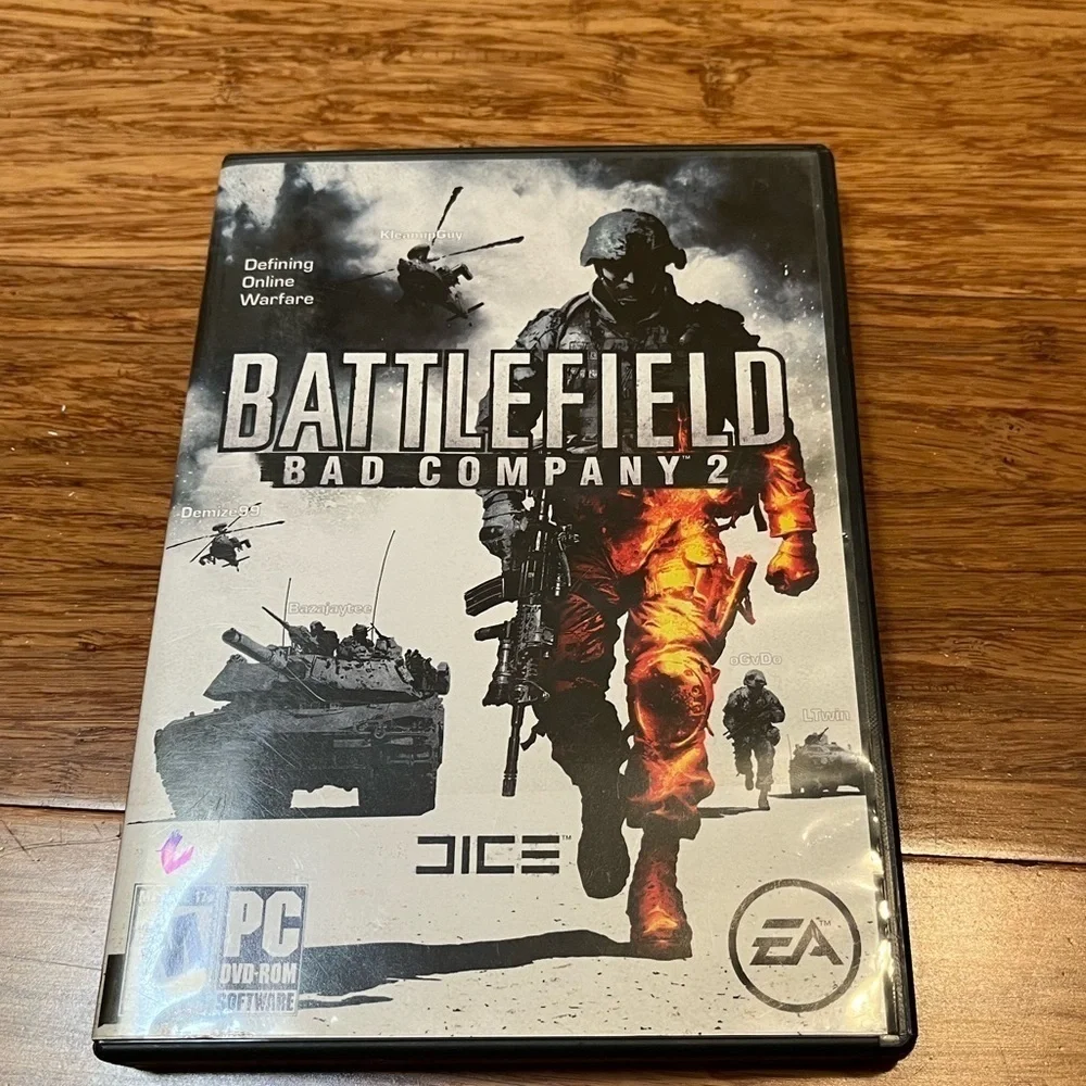 Battlefield Bad Company 2 AND Battlefield 3 Limited Edition DVD bundle.